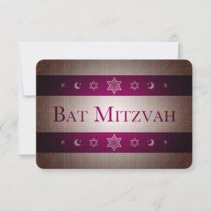 Convite Bastão Mitzvah