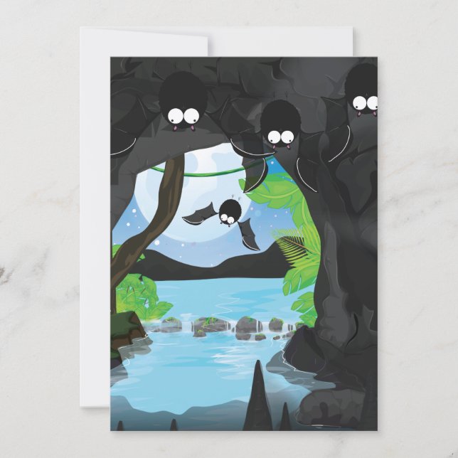 Convite Bat Cave (Frente)