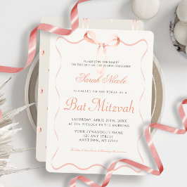 Convite Bat Mitzvah