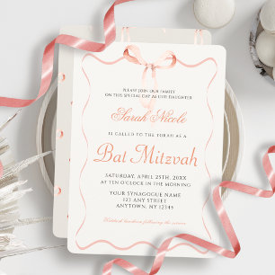 Convite Bat Mitzvah