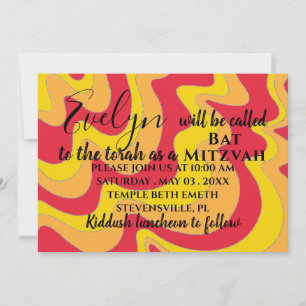 Convite Bat Mitzvah Bar Mitzvah Silvery Invoca