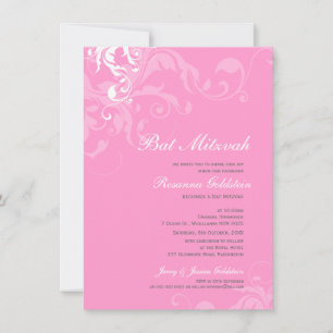 Convite BAT MITZVAH CONVIDA: Bella 1P