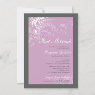 Convite BAT MITZVAH CONVIDA: Bella 1P