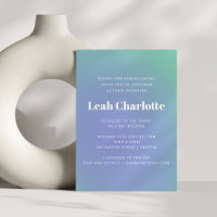 Bat Mitzvah - Gradação Verde Azul da Casa da Moeda