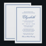 Convite Bat Mitzvah Modern Monograma em Quadro Simples<br><div class="desc">Composto por serifa elegante e tipografia cursiva de scripts no quadro. Este foi projetado por materiais de terceiros selecionados,  exclusivos para o Zazzle. Disponível aqui: http://www.zazzle.com/selectpartysupplies</div>