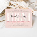 Convite BAT MITZVAH - moderna tipografia da camada rosa<br><div class="desc">por kat massard >> kat@simplysweetPAPERIE.com << CONTACT ME para texto personalizado ou para adicionar quaisquer linhas em Hebraico Ame o design, mas gostaria de ver algumas mudanças - outro esquema de cores, produto, adicionar uma foto ou adaptado para uma ocasião diferente - sem preocupações me contate - estou feliz em...</div>