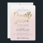 Convite Bat Mitzvah PERSONALIZADO Convide DANIELLE dourado<br><div class="desc">- - - - - - - - - - - - - - - - - - - - - - - - - - - - - - - - - - - - - - - - - - - - - - - - - - -...</div>