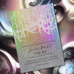 Convite Bat Mitzvah Rainbow Extra Sparkly<br><div class="desc">Conjuntos de convites Bat Mitzvah Rainbow Extra Sparkly Mitzvah e Bat Mitzvah projetados por Umua. Impresso e enviado pela Zazzle ou seus parceiros.</div>