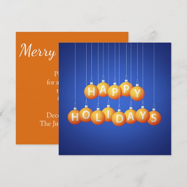 Convite Bateria de Natal (Frente/Verso)