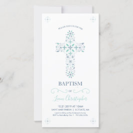 Convite Batismo - Convite Personalizado De Menino