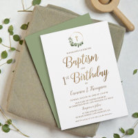 Batismo e primeira Cruz Dourada de Aniversário