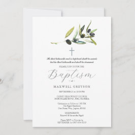 Convite Batismo Inventa Látea Religiosa