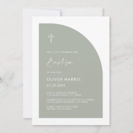 Convite Batismo Verde da Semana Moderna