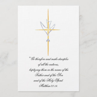 Convite Batista Adulto/Adulto