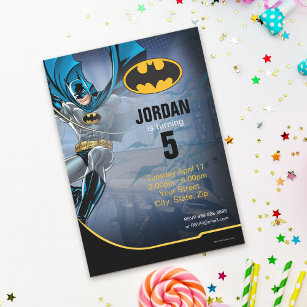 Convite Batman   Feliz Aniversário