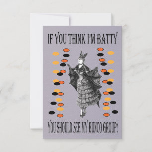 Convite Batty Bunco