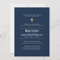 Bautizo Español Bilingüe Modern Elegant Ingles