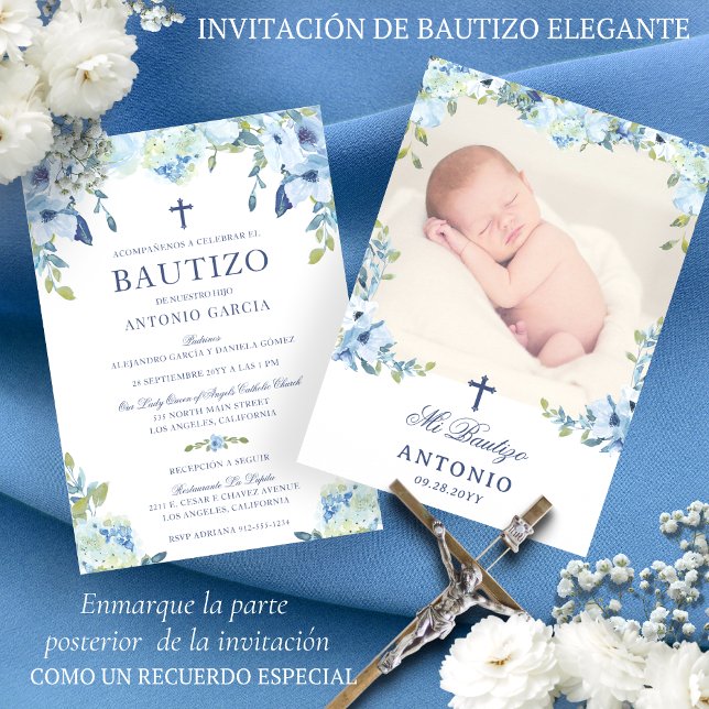 Convite Bautizo para Niños Espanhol Baptism (Criador carregado)
