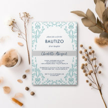 Bautizo Toile De Jouy Nino Nina Baptism Em Espanho