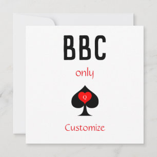 Convite BBC Apenas Sinal de Espada Lâmina Thunder_Cove