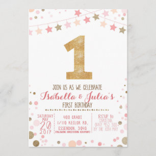 Convite Bday feitos sob encomenda convidam