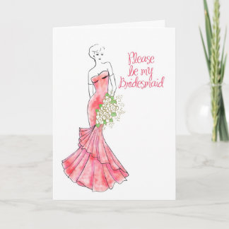 Convite be my bridesmaid