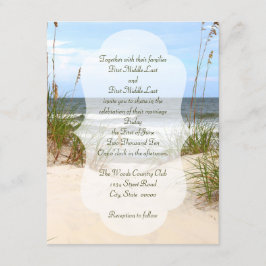 Convite Beach Wedding