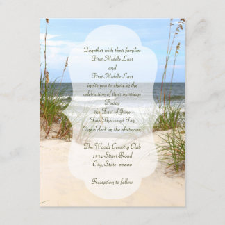 Convite Beach Wedding