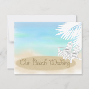 Convite Beach Wedding