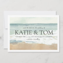 Beach Wedding Salve a data Casamento Oceanfront