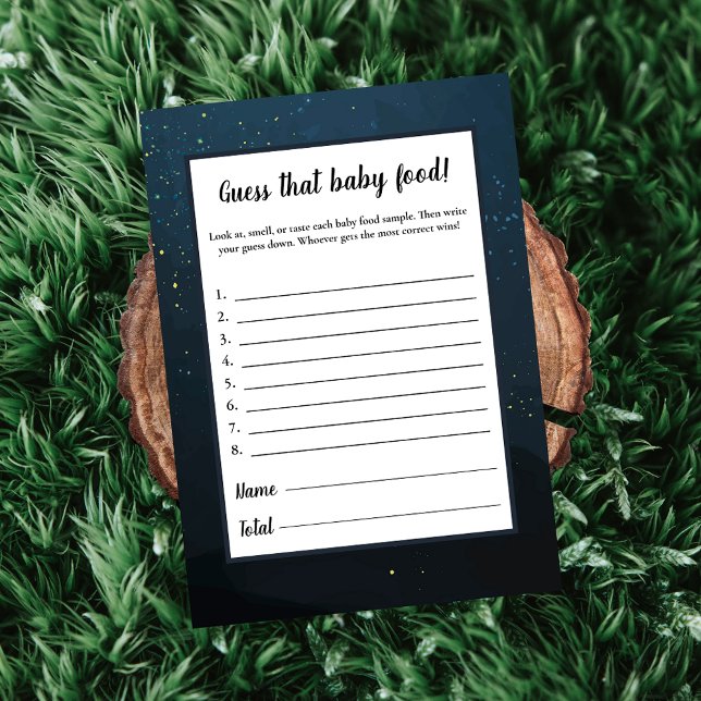 Convite Bear Adivinha O Jogo Do Chá de fraldas Da Comida D (Criador carregado)