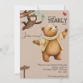Convite Bear Urso