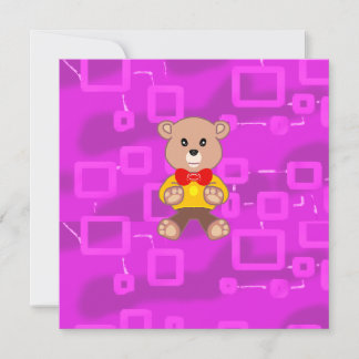 Convite Beary Special Invitation