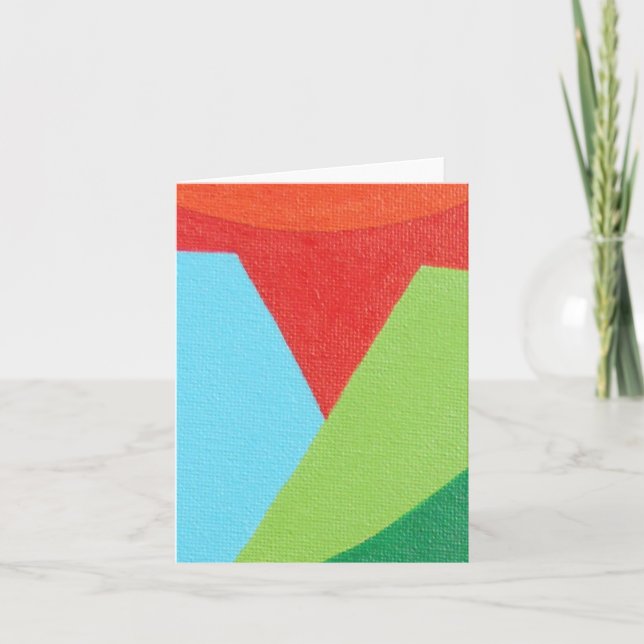 Convite Beautiful and Vibrant Colors! Folded Invitation (Frente)