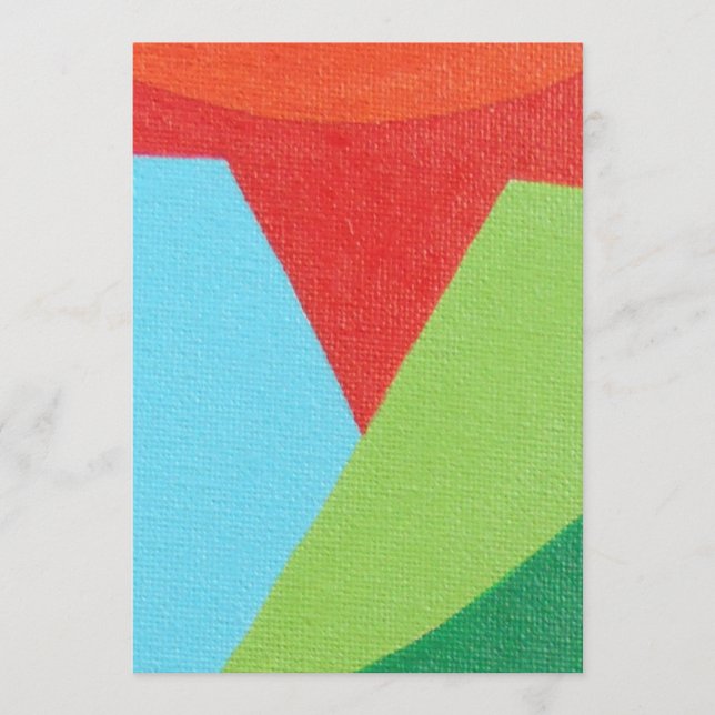 Convite Beautiful and Vibrant Colors! Invitation (Frente)