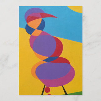 Convite Beautiful and Vibrant Colors! Invitation