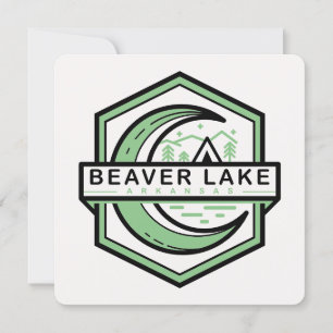 Convite BEAVER LAKE Arkansas moon hexa