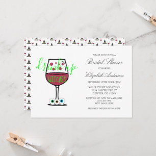 Convite Beba Bruxas no Chá de panela do Dia das Bruxas