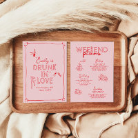 Bebado desenhado à mão, em solha amorosa