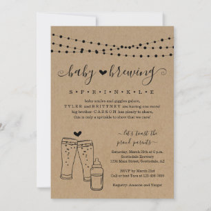 Convite Bebê cria cerveja