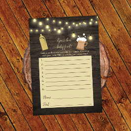 Convite Bebê Criando Dourado Adivinha O Jogo Do Chá Da Com