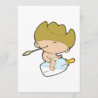 Convite bebê do vaqueiro