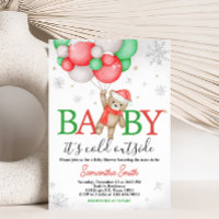 Bebê É Frio Fora do Chá de fraldas do Balão do Urs