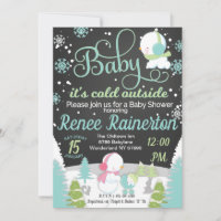 Bebê É Frio Fora do Quadro de Chás de fraldas