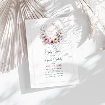 Bebê em Bloom Floral Chá de fraldas