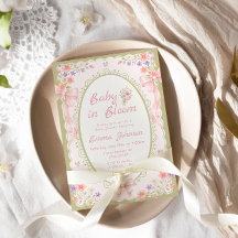 Bebê em Flor Bebê Recém-Nascido Chá de Fraldas