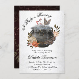 Convite Bebê está se preparando | Chá de fraldas Diversão 