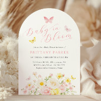 Bebê no Bloch Arch Chá de fraldas Floral