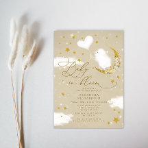 Bebê no Chá de fraldas de Sangue