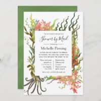 Bebê ou Chá de panela de algas marinhas náuticas p